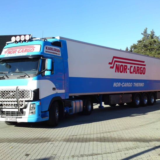 Stor trailer fra Nor-Cargo